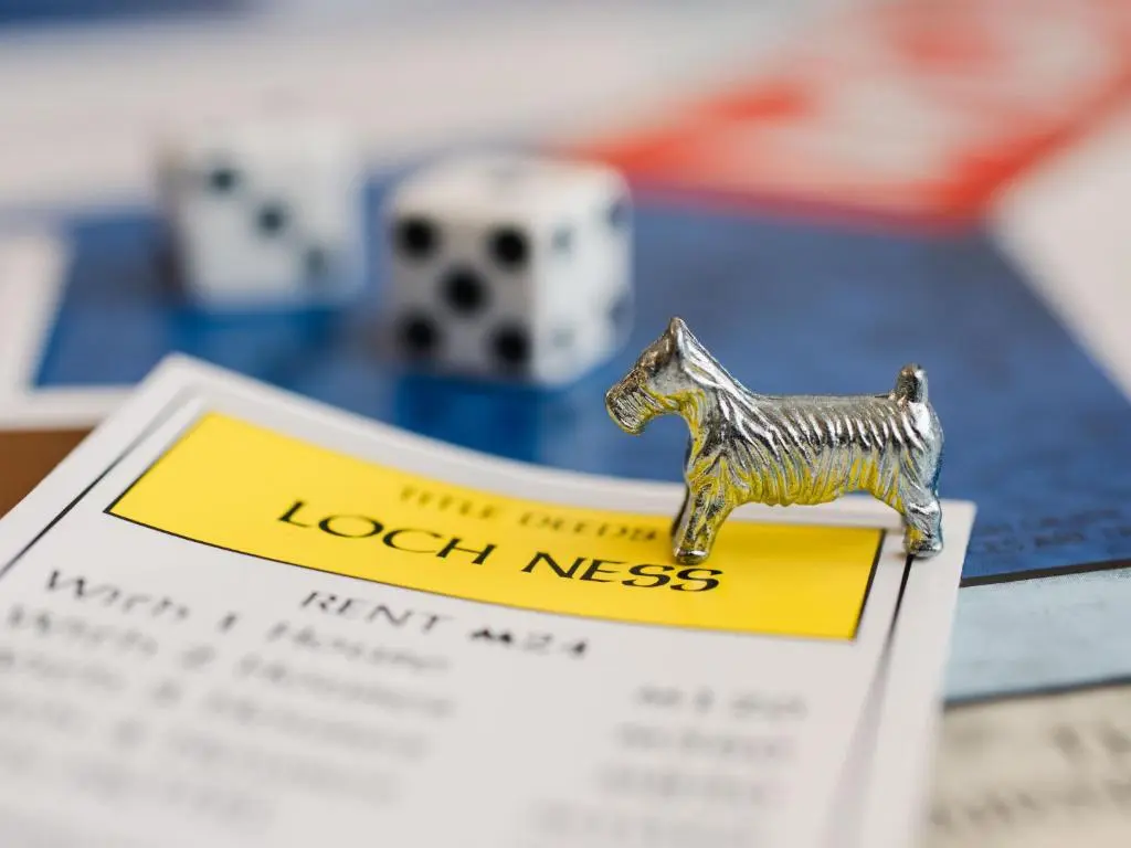 a figurine of a horse on top of a card at Holiday Home The Barn by Interhome in Drumnadrochit