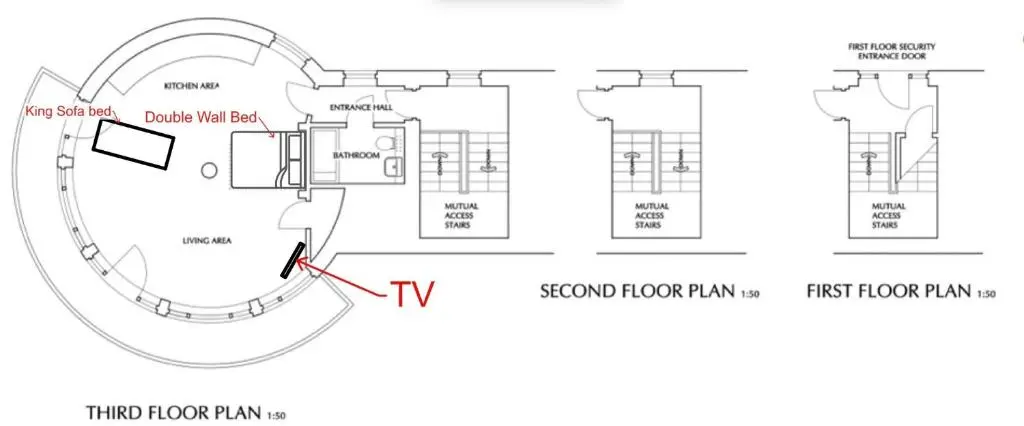 a schematic diagram of the experimental facility at The Lighthouse in Nairn