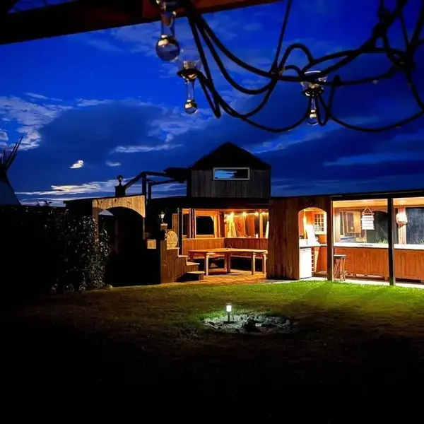 Private Speyside Tipi Retreat and Whisky Marrying Tun Hot Tub