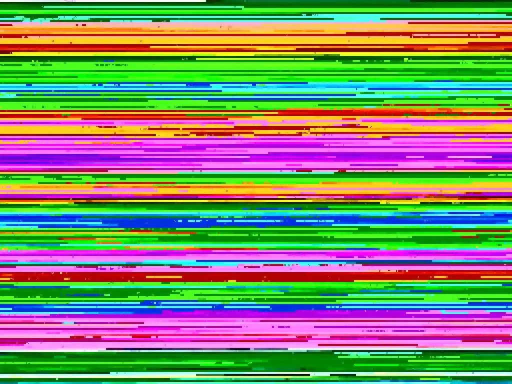 a rainbow colored computer screen with at Chalet Lodge 15 by Interhome in Boat of Garten