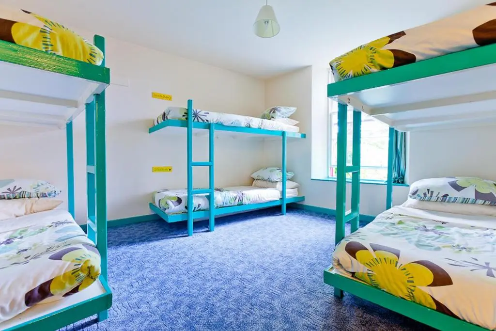 two bunk beds in a room with two beds at Inverness Student Hotel in Inverness