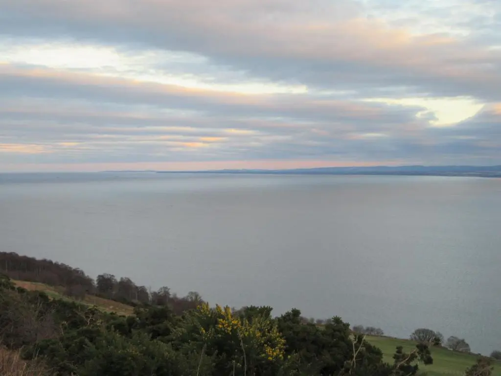 a view of a large body of water at Osprey, Longhouse Cottages in Rosemarkie