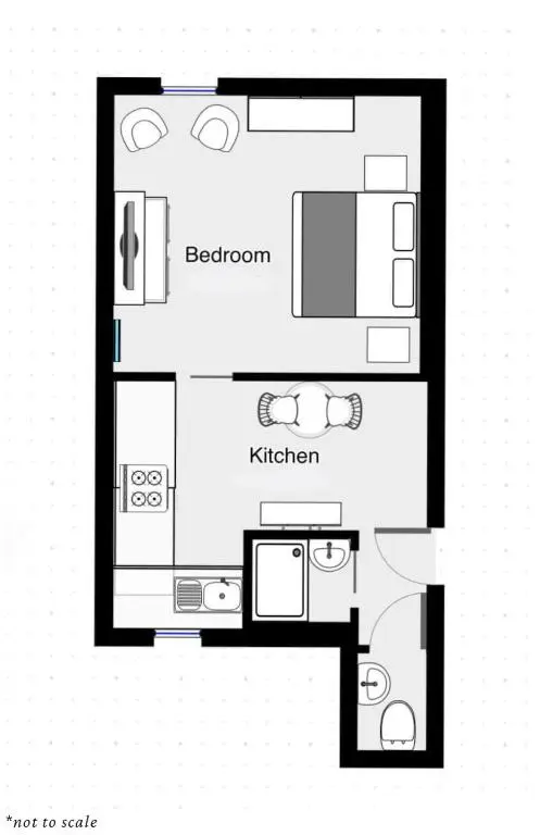 a picture of a floor plan of a house at BlueNess in Inverness