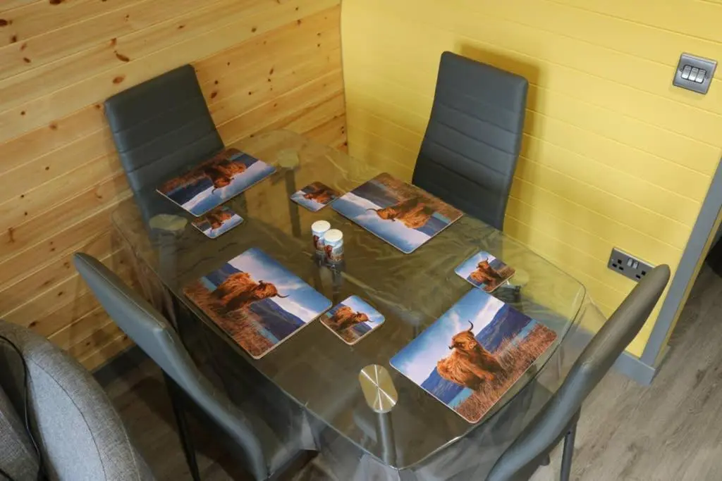 Gallery image of Glampods Glamping Pod - meet Highland Cows and Sheep Elgin in Elgin