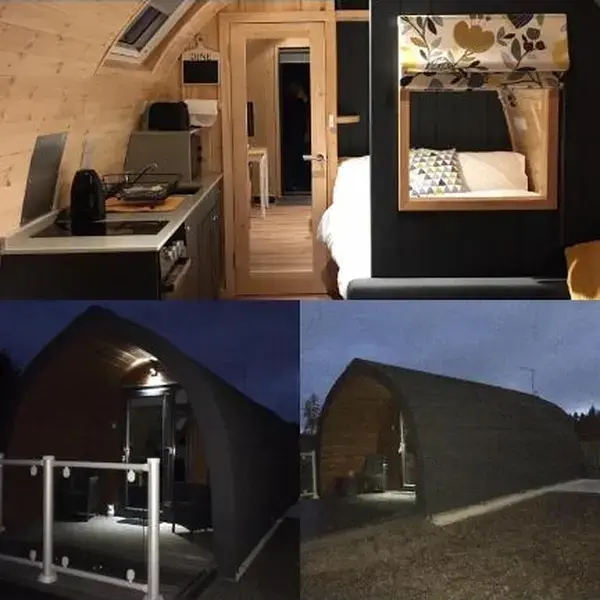 Owls Retreat Glamping Pod with Hot tub