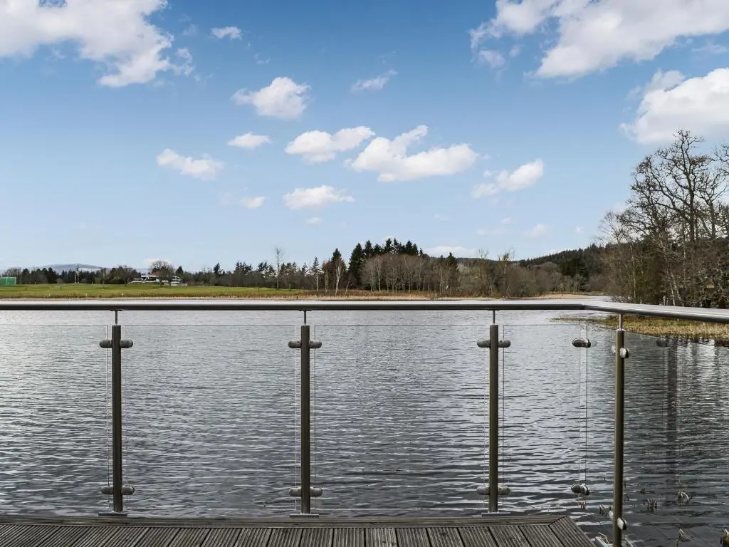 a view of a body of water at Golf View in Aboyne