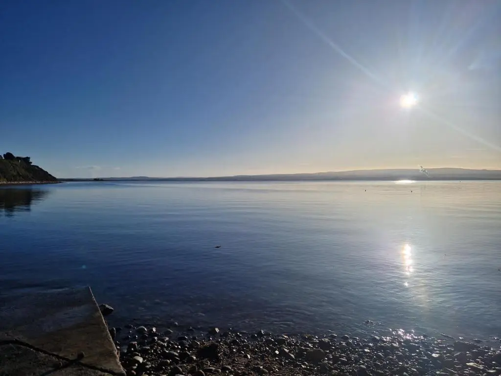 a view of a large body of water at Room at the Back, 2 George Street in Avoch