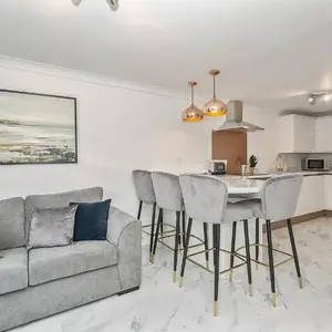 Modern seaside apartment